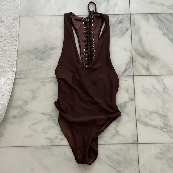 Baomar lace up bathing suit - Picture 1 of 3